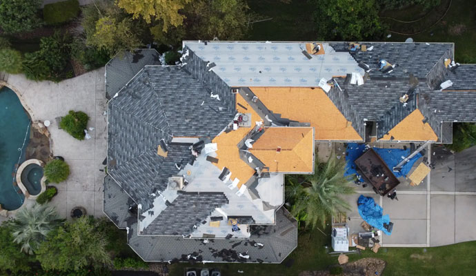 Roof replacement service