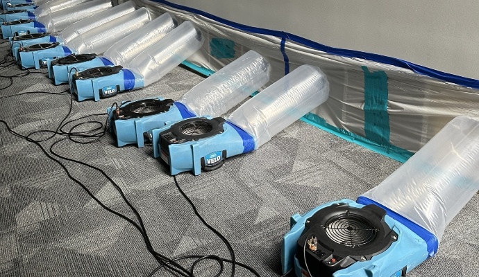 Water damage restoration