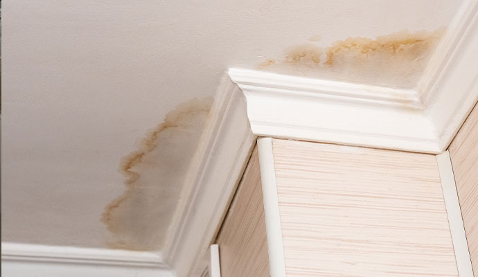 Water stain on the ceiling